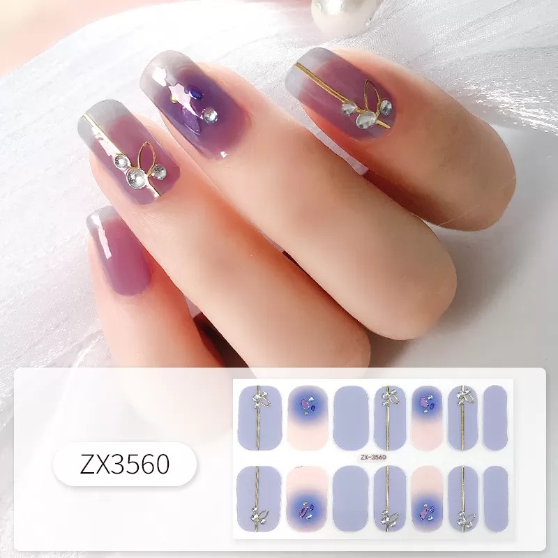 3D Fashion Nail Sticker ZX3560-569