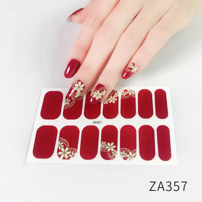 3D Fashion Nail Sticker ZA350-359