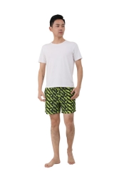 Calção de banho masculino Quick Dry Beach Boardshorts Swimwear Banho De Roupa Esportiva com Forro de Malha