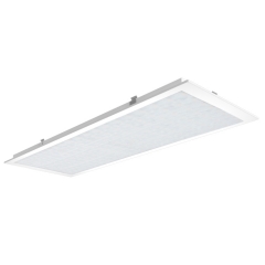 Luminária de alto fluxo, lâmpada de trilho linear de 3 circuitos 40 W 60 W 75 W Luz de painel de trilho LED fino