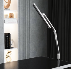 GRAND Office Stehleuchte, freistehende Lampe, 4000K 110W, Touch-Dimmen und USB-Ladegerät