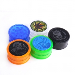 Plastic 3 Parts Herb Grinder