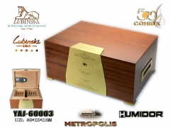 brown wood cigar box