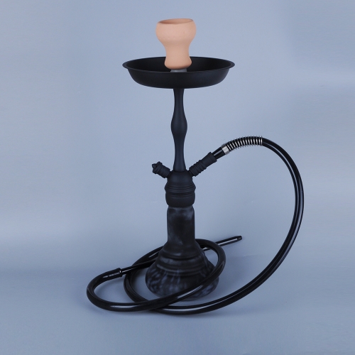 Portable Hookah Set 18" + Silicone Hose + Bowl + Tongs - Hookah Shisha Starter Kit