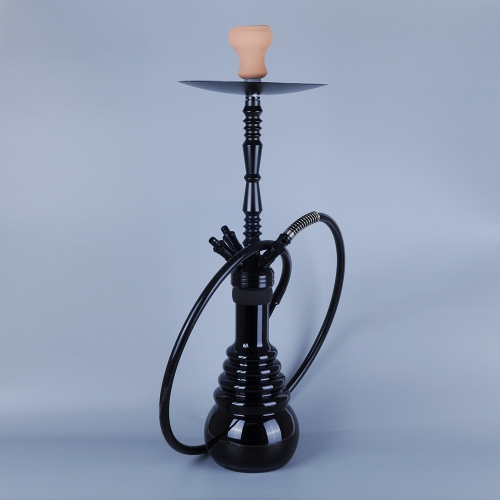 Bright black hookah