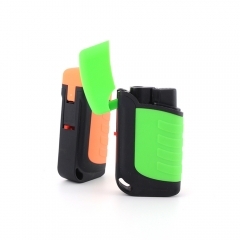 Flip the lighter plastic case multi-color