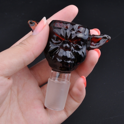 Yoda glass male bong cone