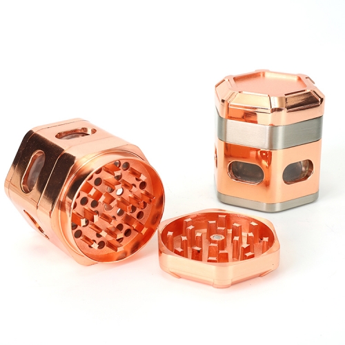 4 Parts Hexagon Herb Grinder JL-688J