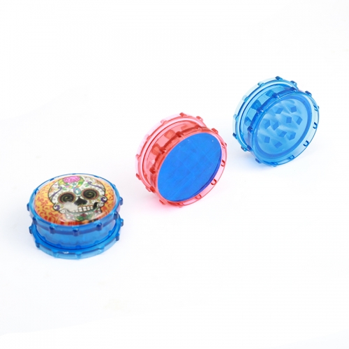 VAPRUZ ATOMIC 4 PART 50mm Acrylic Plastic Herb Grinder