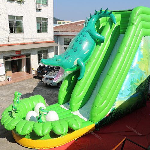 Crocodile Inflatable Slide