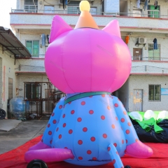 Cartoon Cat Inflatable Advertising Display