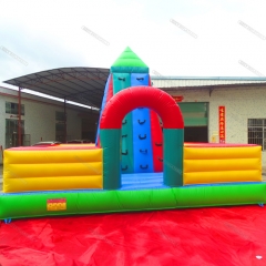 Children Climbing Wall