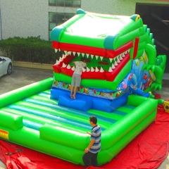 Latest Inflatable Crocodile Slide Crocodile Cannibalism Game