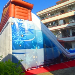 Giant Snow Mountain Inflatable Slide