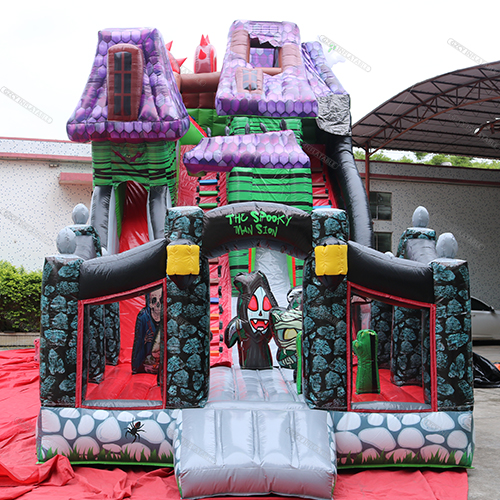 Halloween Inflatable Slide