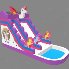 Newest Unicorn Water Slide