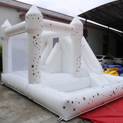 Wedding Commercial Inflatable Bouncer With Pool