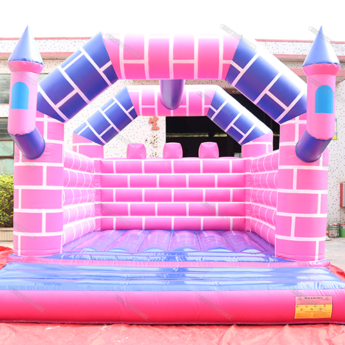 Pink Inflatable Bouncer Castle