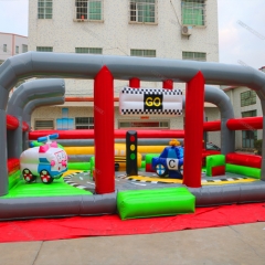 Cars Theme Inflatable Bouncer Castle