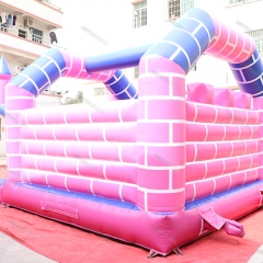 Pink Inflatable Bouncer Castle