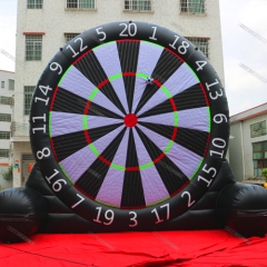 Funny inflatable soccer darts targer equipment
