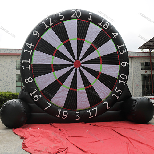 Inflatable ball dart shooting game