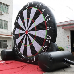 Inflatable ball dart shooting game