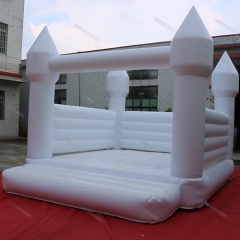 White Bounce House Inflatable