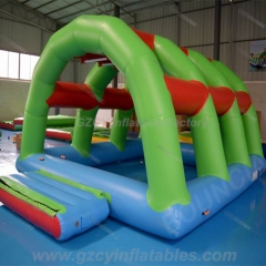 Juego de Parque Acuático Inflable Flotante