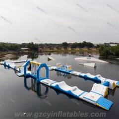 Inflatable Water Park Obstacle Course