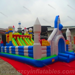 Customized Fun City Popular Inflável Inflável Parque Infantil Inflável