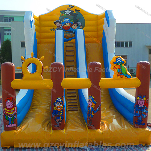 Pirate Inflatable Slide