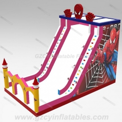 Newest Spiderman Inflatable Amusement Slide