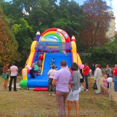 Crayon Inflatable Slide