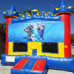 Commercial Frozen inflatable bouncer house