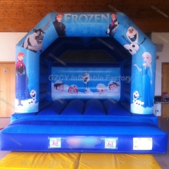 Frozen inflatable bouncer house