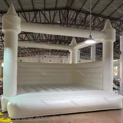 GZCY White Bounce House pour le mariage