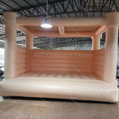 Soft tones bounce house inflatable