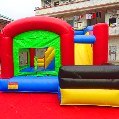 Crianças pula-pula castelo inflável