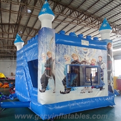 Frozen bouncy castle inflatable