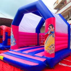 Princess bouncy castelo inflável
