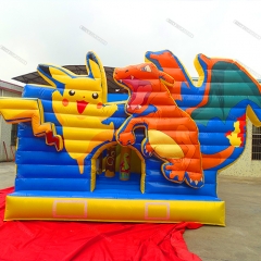 Digimon bouncy castelo inflável