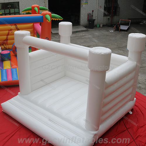 White Inflatable Bounce House