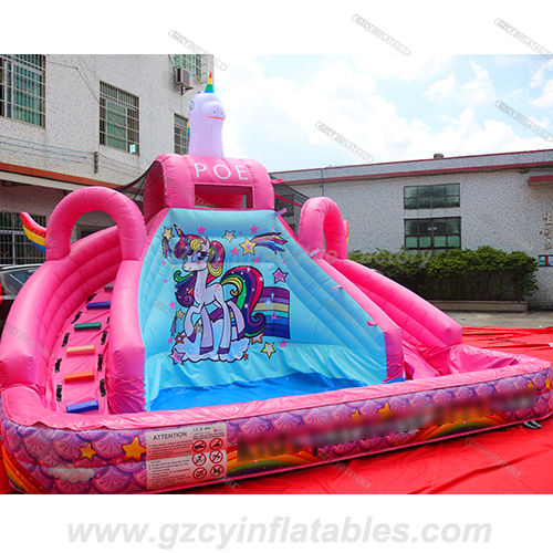 Minion Toboggan Gonflable Inflatable Dry Slide