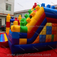 Lego Bouncers Jumping Castles Slide Inflatable