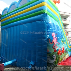 Minion Toboggan Gonflable tobogán inflable tobogán seco inflable