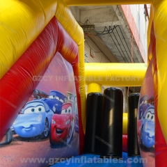 Cars Inflatable Bouncer Slide