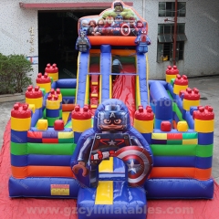 Lego Slide Bouncy Castle