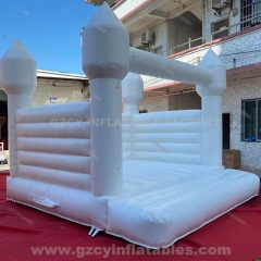 White Inflatable Castle