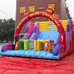 Scooby Bouncers Jumping Castles Slide Inflatable